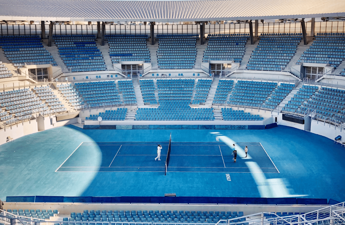 The Athens Olympic Stadium in Greece