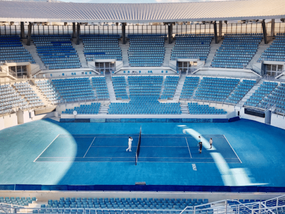 The Athens Olympic Stadium in Greece